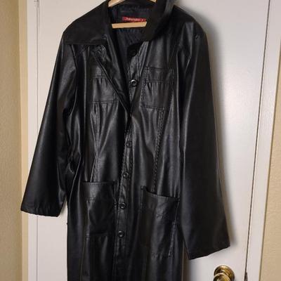 Leather-like Coat