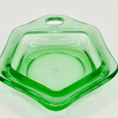 Boyd’s Glass Spoon Rest Marked