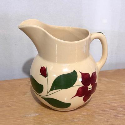 Watt Pottery Starflower Pitcher