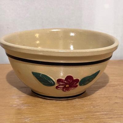 Watt Pottery Oven Ware Rio Rose Bowl - Numbered 7