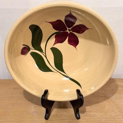Watt Pottery Starflower Oven Ware Floral Bowl - Numbered 55 #2