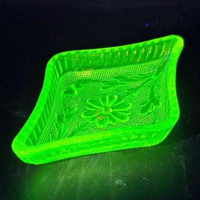 Indiana Glass Diamond Ashtray