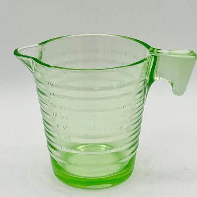 Uranium Glass Measuring Cup – 2 Cup / 1 Pint Capacity #2
