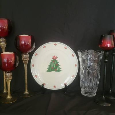 Christopher Stuart Christmas Plate & More