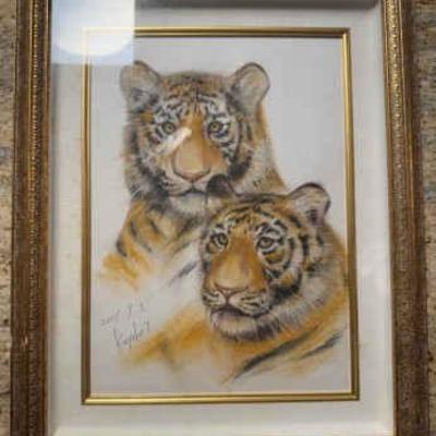 AWT381 Dual Tiger Sketch