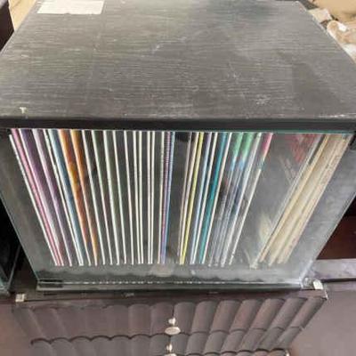 AWT349 Display Case with Miscellaneous Vinyls