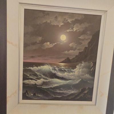 AWT207 ORIGINAL OIL PAINTING - ANTHONY CASAY