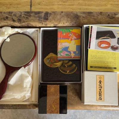 AWT308 Lacquerware, Chopsticks, and Collectibles