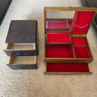 AWT216 Wooden Jewelry Boxes