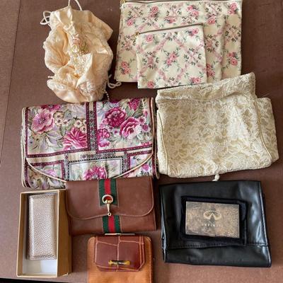 AWT176 - Assorted Pouches , Wallets, Key Holder, & Card Case