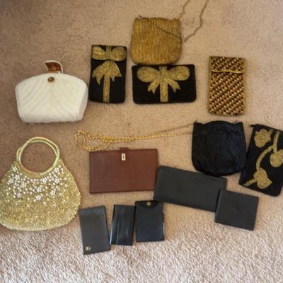 AWT017  Lot Of Small Handbags And Wallets
