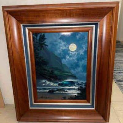 AWT215 "In the Bold and Beautiful Night" Original Painting by Tabora