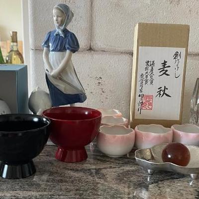AWT354 - Royal Copenhagen “Goose Girl”, Japanese Chime , Lead Crystal , & Lots More !