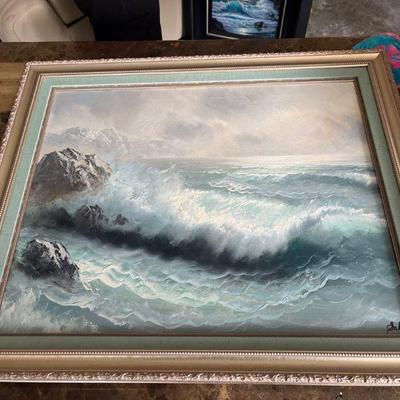 AWT226 Original Sabra Painting on Canvas