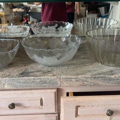 AWT278 Glass Bowl Set