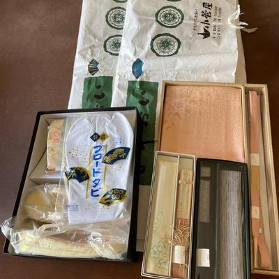 AWT249 - Welcome Bon Season! 2 Men’s Yukatas & Women’s Kimono Accessories 