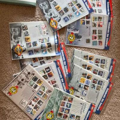 AWT244 Celebrate The Century Us Postage Stamps and More