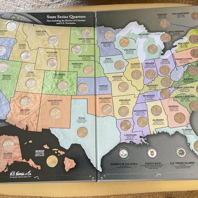 AWT058 - Coin Collector U.S. State - Themed Quarters 