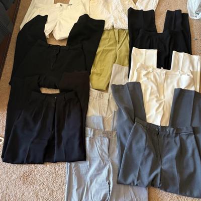 AWT066- Lot Women’s High-End Dress Pants (10)