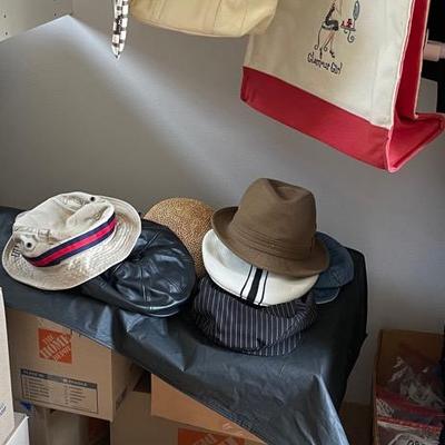 AWT183 - Assortment Of Caps, Hats, & Totes