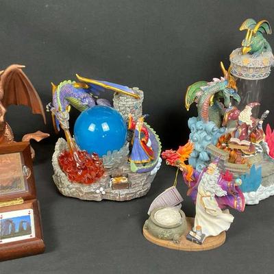 Dragon Figurine Collectibles and Decorative Items