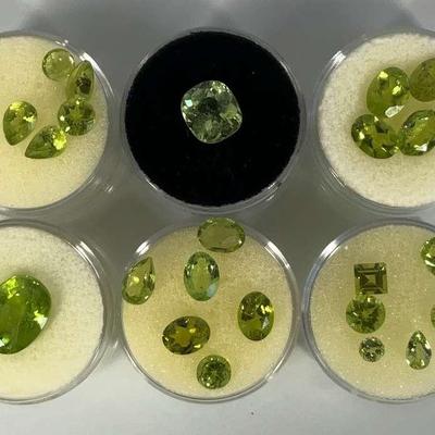Loose Green Gemstone Collection 