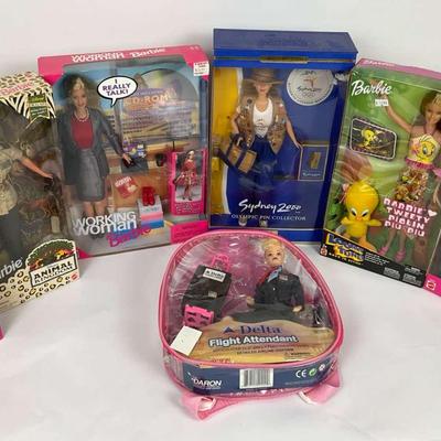 Barbie Career and Character Dolls – Assorted Collection in Original Packaging