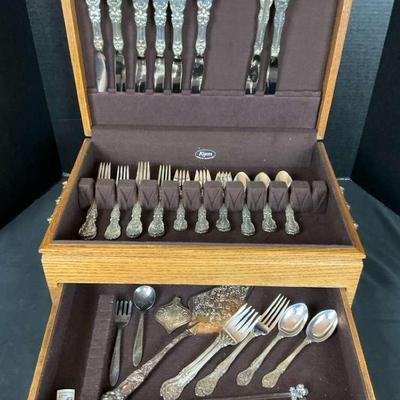 Vintage Sterling Silver Flatware Set (8-piece)