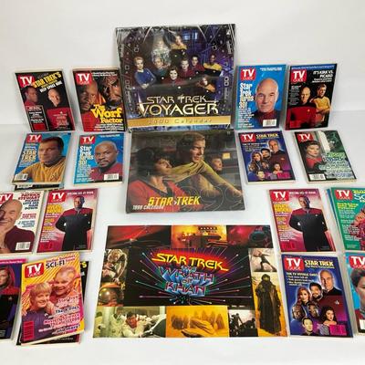 Star Trek Books, Calendars And More Collection