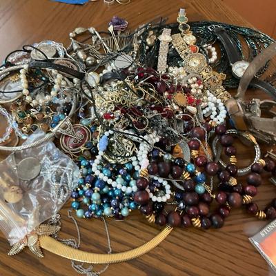 Large Assortment of Costume Jewelry