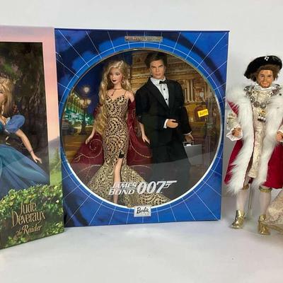 Barbie and Ken as Famous Couples Collection Jude Deveraux "The Raider" and more