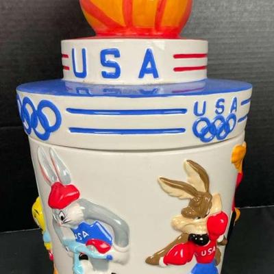 Looney Tunes Olympic Torch Cookie Jar