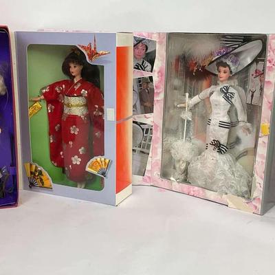 Barbie Character Dolls as My Fair Lady, Circus Star and Happy New Year