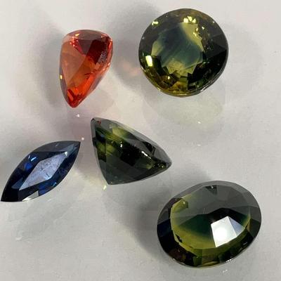 Loose Sapphire Gemstone Collection – Mixed Colors and Cuts