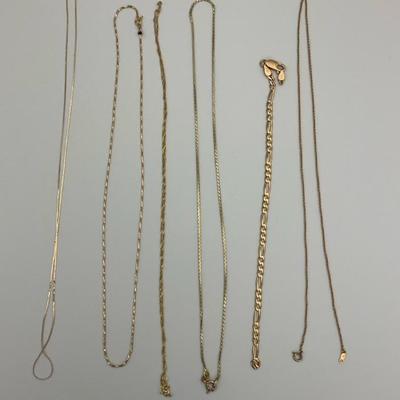 14K Gold Necklaces