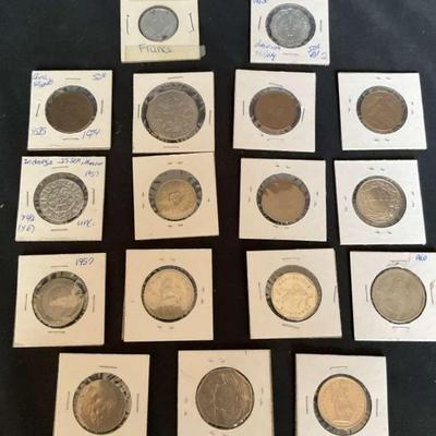 Assorted Coin Collection Featuring Multiple Years and Mintmarks
