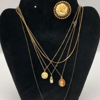 12K Gold Jewelry Assortment