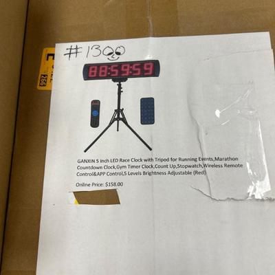 LED Race Clock 