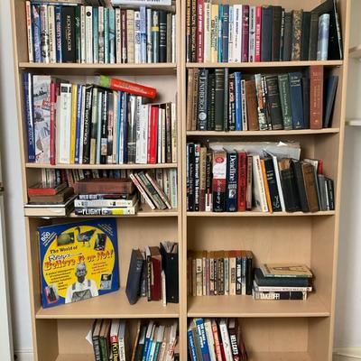 Bookcase With Mixed Lot Of Books