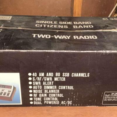 Sears Single Side Citizens Band CB Two-Way Radio 