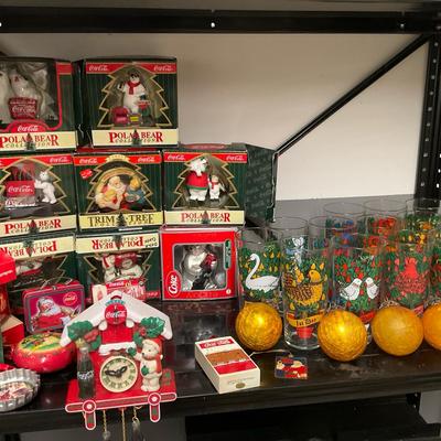 Holiday Collectibles & Decor Lot – Plates, Glassware, Ornaments & More