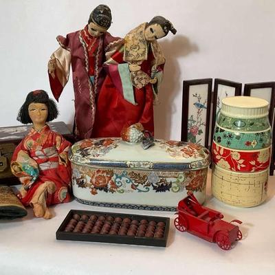 Asian-Inspired Collectibles and Decorative Items

