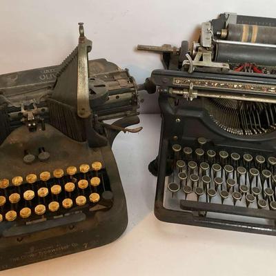 Pair of Vintage Manual Typewriters