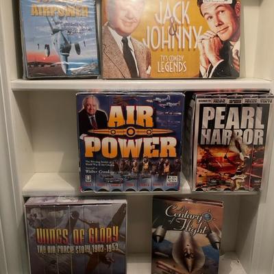 WWII History & Classic Film VHS And DVD Collection