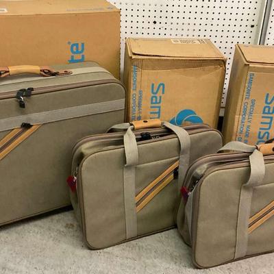 Samsonite Devonshire Luggage Set – Heather Color – Vintage