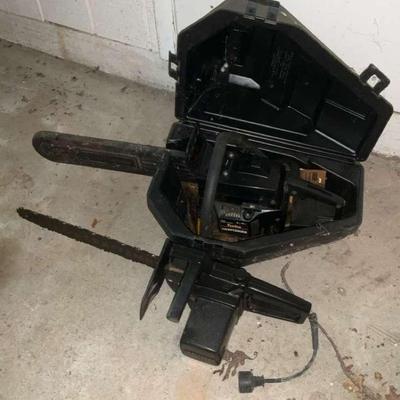 Craftsman Chainsaw Pair – Electric & Gas