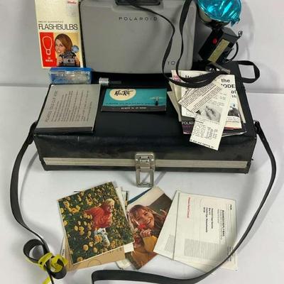 Vintage Slide Projector Set with Accessories