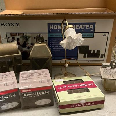New-in-Box Lighting Lot – Recessed & Patio Sets