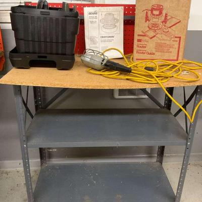 Craftsman Router Bundle with Rolling Work Table