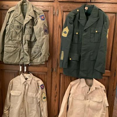 Lot of U.S. Army Uniforms 